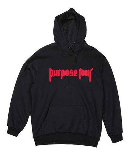 Justin Bieber Purpose Tour Buzo Canguro Con Capucha - Unisex