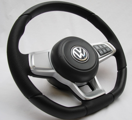 Imagem 2 de 7 de Volante Gti Mk7 Comando De Som Gol Parati Saveiro G2 G3 G4