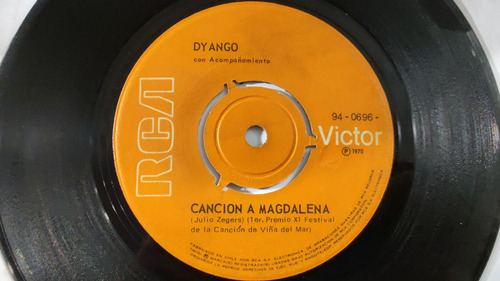 Vinilo Single De Dyango Cancion A Magdalena (az139- M -42