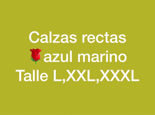 Calzas Talles Especiales
