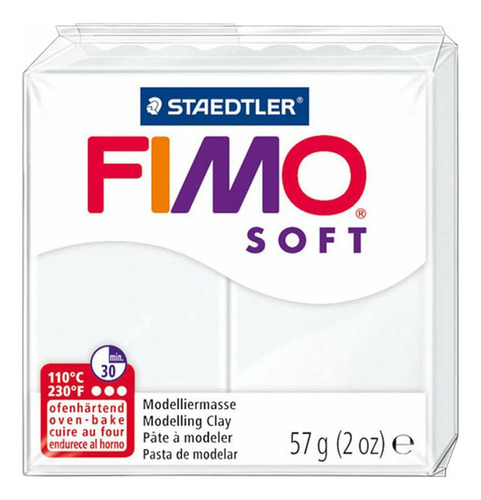 Fimo Arcilla Modelado Horno Polimero Suave 2.01 Oz 6 Color