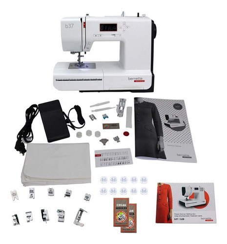 Bernette 37 Swiss Design Mquina De Coser Computarizada Con P