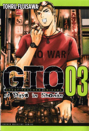 Libro Gto: 14 Days In Shonan. Vol 3