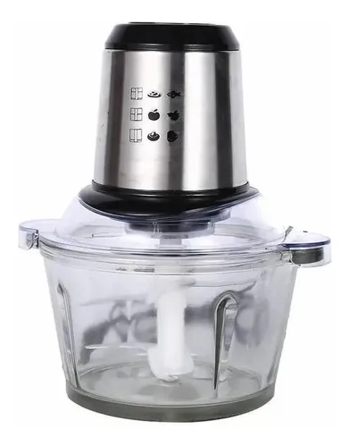 comprar Moledora Picadora De Carne Alimentos Eléctrico De Vidrio 2l