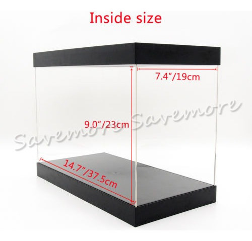 Estados Unidos Plexiglás 14,7 Gran Acrílico Plástico Vitrin