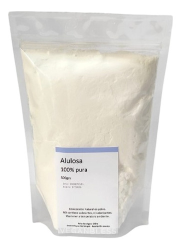 Alulosa 100%pura, Keto, Apto Diabéticos, Low Carb, 250grs