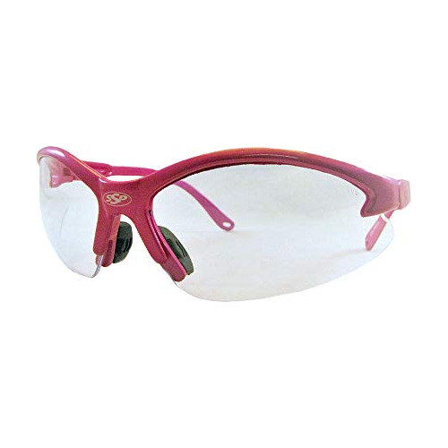 Gafas De Seguridad Para Mujer Ssp Eyewear Con Montura Rosa Y