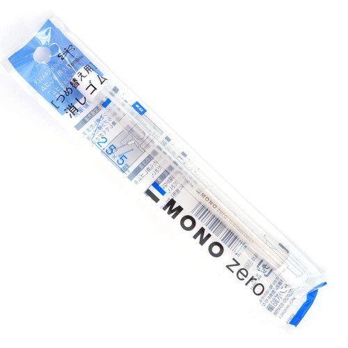 Tombow Mono Zero Pen-style Eraser Refill Square Tip X 5