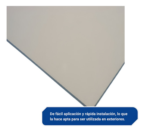 Placa De Yeso Cementicia Aquapanel Knauf Steel Frame 12,5mm