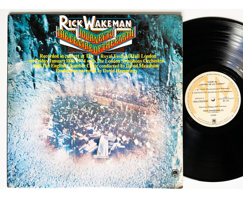 Rick Wakeman - Journey To The Centre Of The Earth - Lp Ex