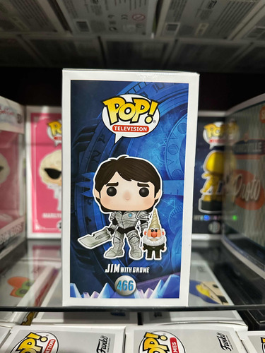 Funko Pop 466 Trollhunters Jim With Gnome Chase (Usado)