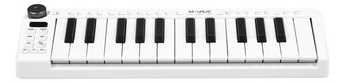 ... Teclado Midi Recargable M-vave Smk-25mini De 25 Teclas