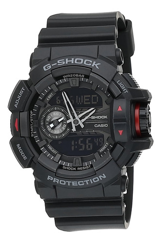 Relógio Casio G-shock Ga-400-1b Resistente A Choques, 200 M,
