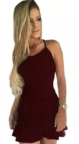 Vestido Curto Balada Festa Soltinho Verão 2018 Blogueira Bar