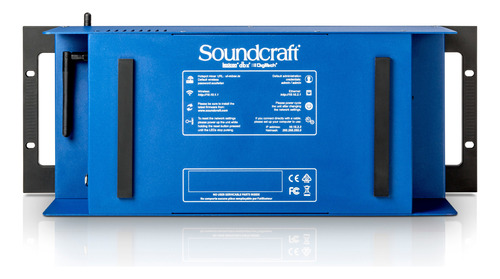 Mesa Digital Audio Som Profissional Soundcraft Ui24r 24 Cnl