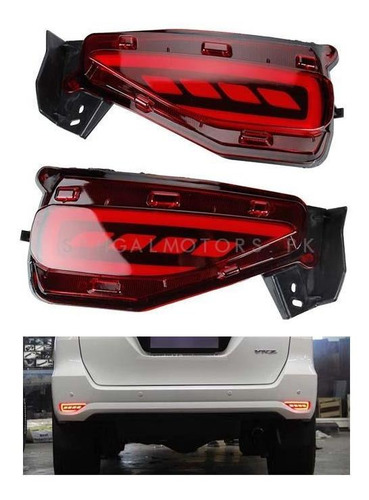 Led Parachoque Trasero Fortuner Dubai 2016-2022 Mica Led