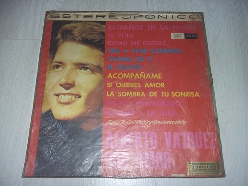 Lp Vinilo Disco Acetato Vinyl Alberto Vazquez Con Amor