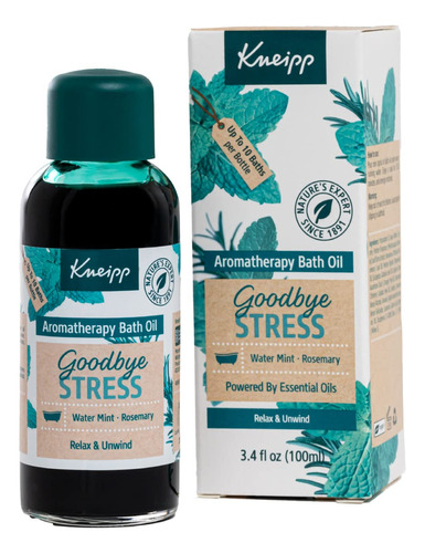 Kneipp Aceites De Bano A Base De Hierbas (agua De Menta Y Ro