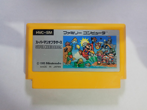 Super Mario Bros 1 Famicom Original Family Game Gemu (Usado)