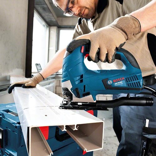 Imagem 12 de 12 de Serra Tico-tico Bosch Gst 90 Be 650w 127v 1 Lâmina E Maleta