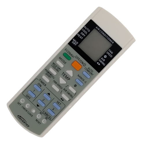 Control Remoto Para Mini Split Panasonic Modelo A75c4039