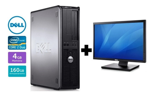 Dell Optiplex 380 4gb Ram + Monitor Dell E1709wc
