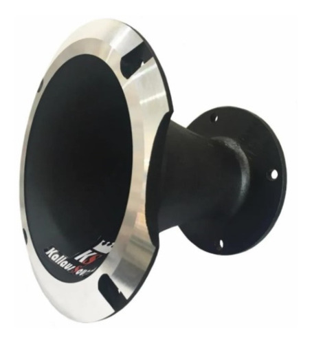 Corneta Kallaus Aluminio Hl 1450 Curto Trio Expansor Preta