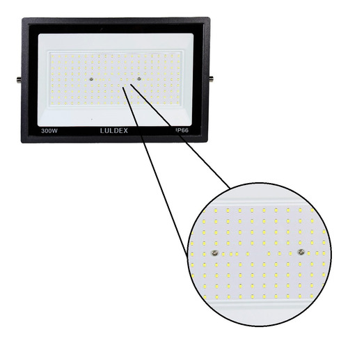 Reflector Led 300 Watts Ultradelgado Exterior Alta Potencia 