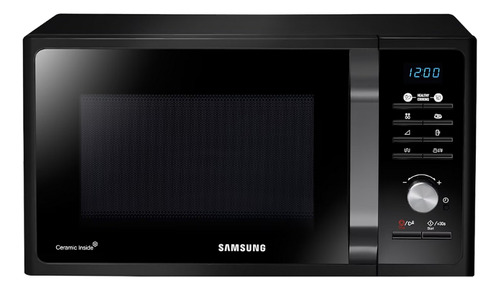 Microondas Grill Samsung De Interior Cerámico Mg23f3k3ta 23l