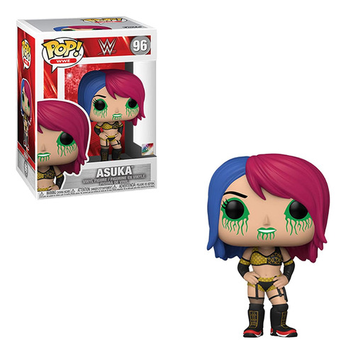 Pop  Wwe: Asuka (black/green)