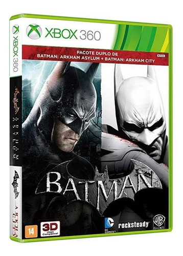 Batman: Arkham Asylum + Batman: Arkham City Br [ Xbox 360