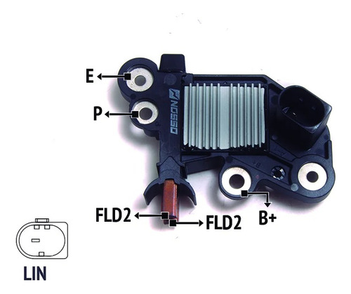 Regulador De Voltaje Sistema Bosch Merceds Benz, Porsche