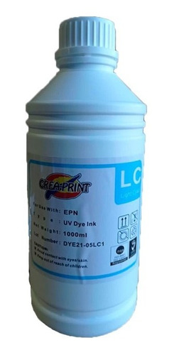 Tinta X Litro Creaprint Premiun Dye-uv Para Impresoras Epson