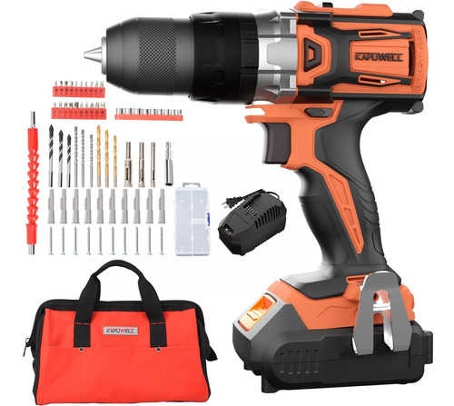 20v Cordless Drill Set, Drill Set With Battery And Fast...