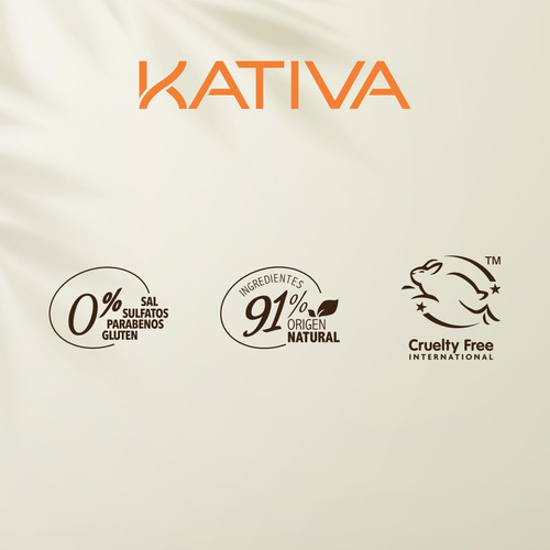 Máscara De Tratamiento Kativa Argan 250ml