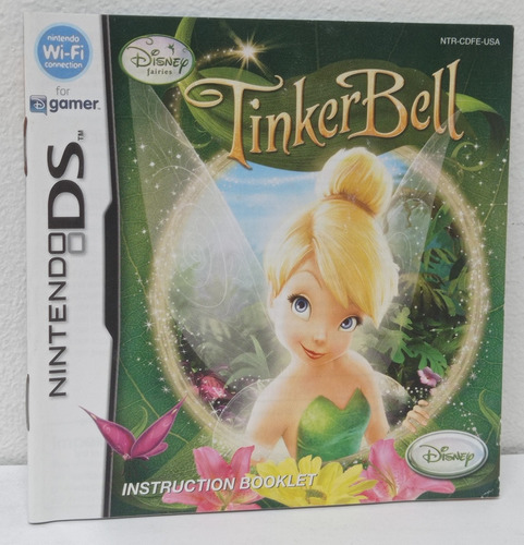 Manual De Juego Tinker Bell Nintendo Ds Disney