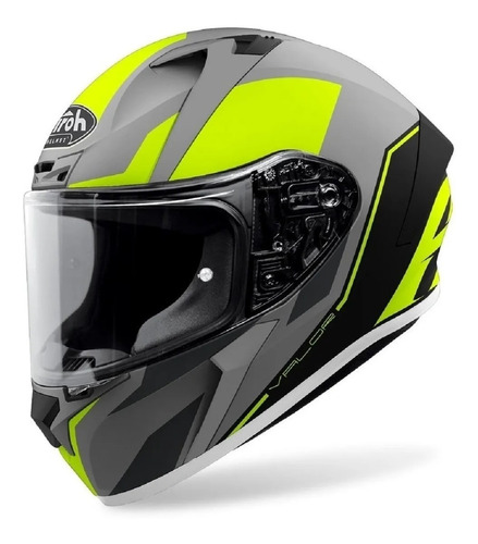 Casco Integral Airoh Valor Wings Amarillo Mate