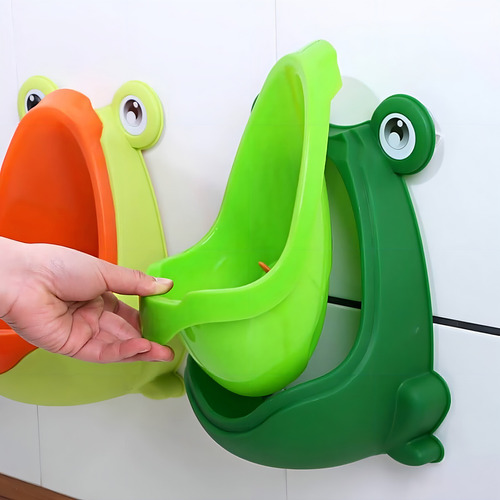 Mictório Infantil Com Ventosa Sapinho Verde 7274 - Buba Sapo