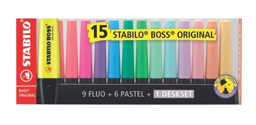 Sta Boss Deskset 15 Colores