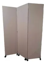 Comprar Biombo Separador De Mdf 9mm Natural Precio 2 Hojas