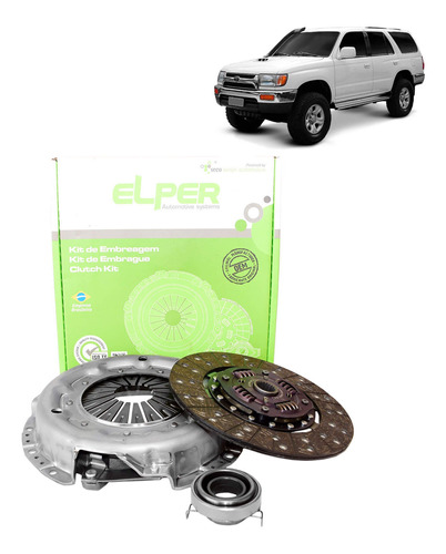 Kit Embreagem Toyota Hilux Sw4 3.0 Diesel 1997 98 99 .. 2004