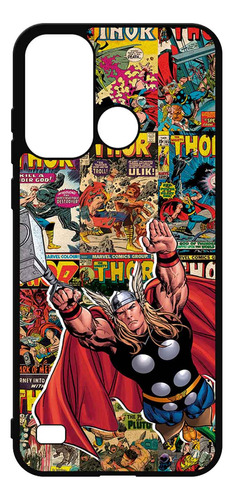 Funda Protector Case Para Zte A53 Plus Thor Marvel