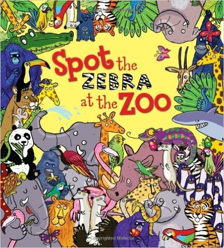 Spot The Zebra In The Zoo