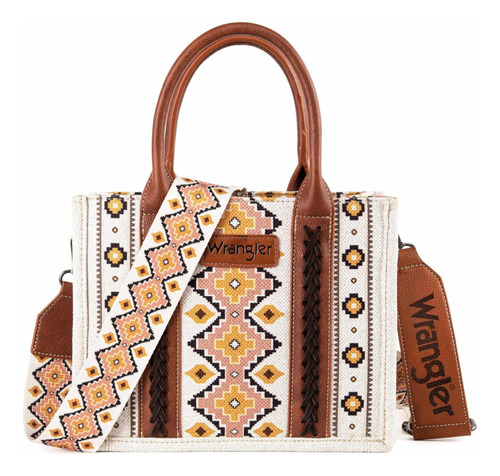 Bolsa Wrangler Aztec Blanca By Montana West