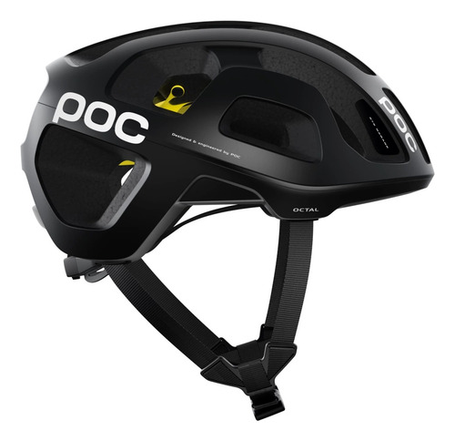Casco Poc Octal Mips Uranium Black Matt Ciclismo Ruta Celero Talle Large (56-62 cm)