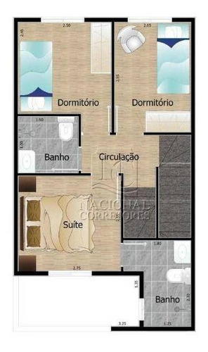 Imagem 22 de 22 de Sobrado Com 3 Dormitórios À Venda, 142 M² Por R$ 478.000,00 - Vila Curuçá - Santo André/sp - So3118