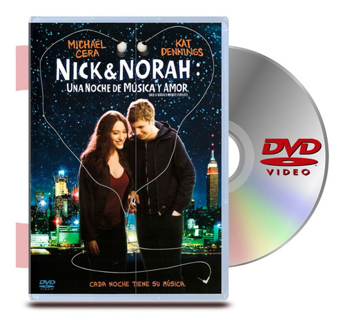 Dvd Nick & Norah: Una Noche De Musica Y Amor