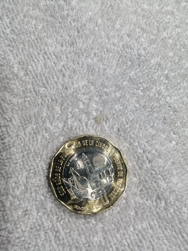 Moneda 20 Pesos Conmemorativa 500 Años De Veracruz