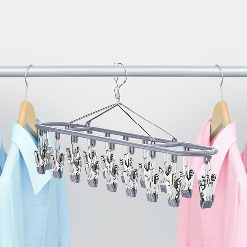. Colgador De Calcetines Secador De Calcetines Con 18 Clips