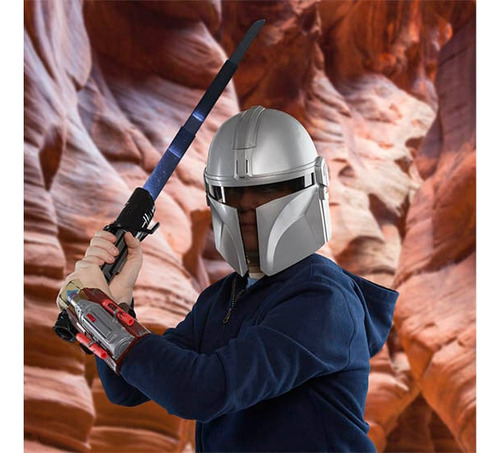 Máscara Electrónica Star Wars The Mandalorian